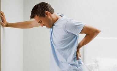 A manifestación da osteocondrose lumbar