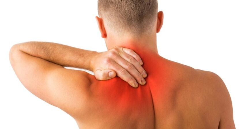 Dor de pescozo por osteocondrose